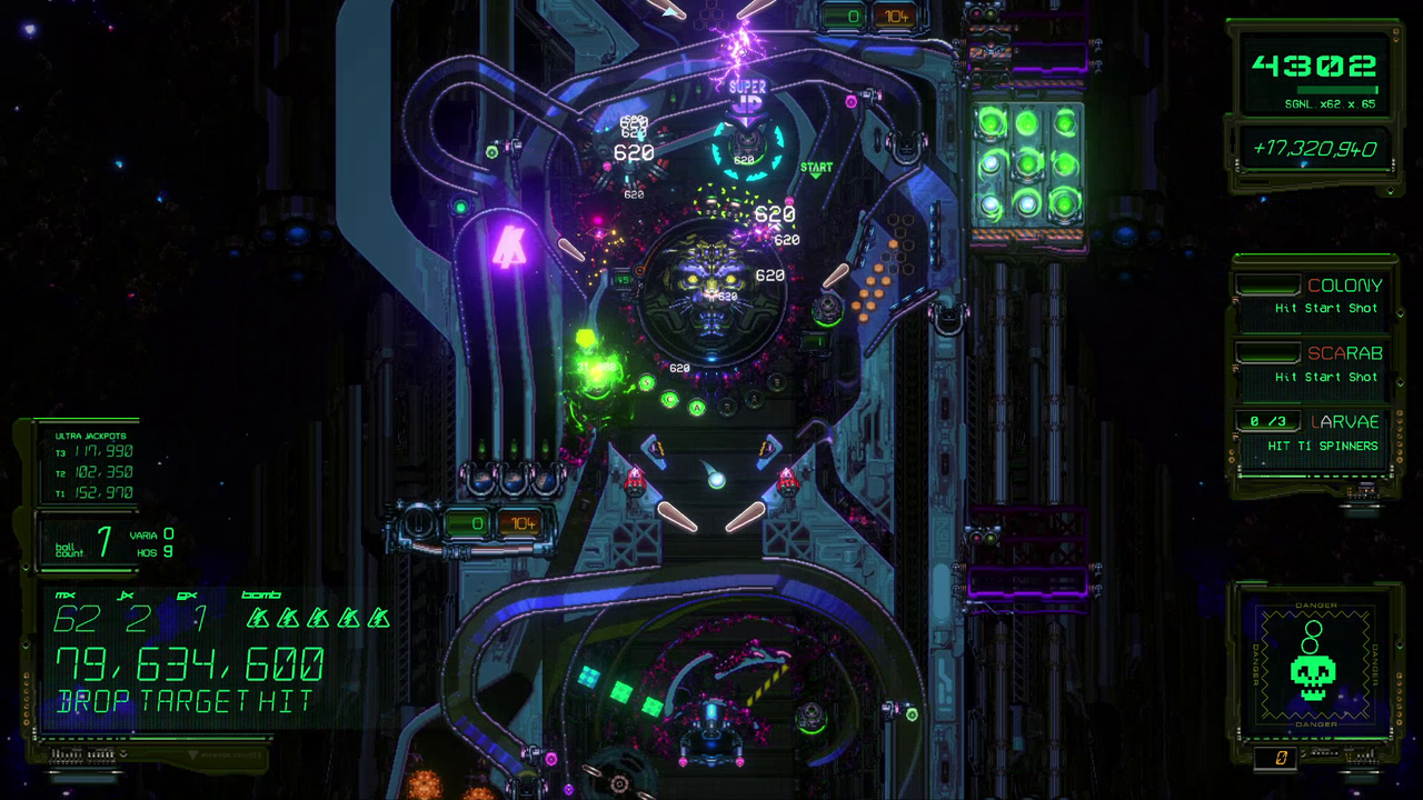 Xenotilt pinball