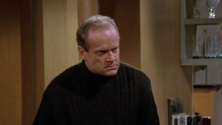 Kelsey Grammer as Frasier Crane looking angry in Frasier