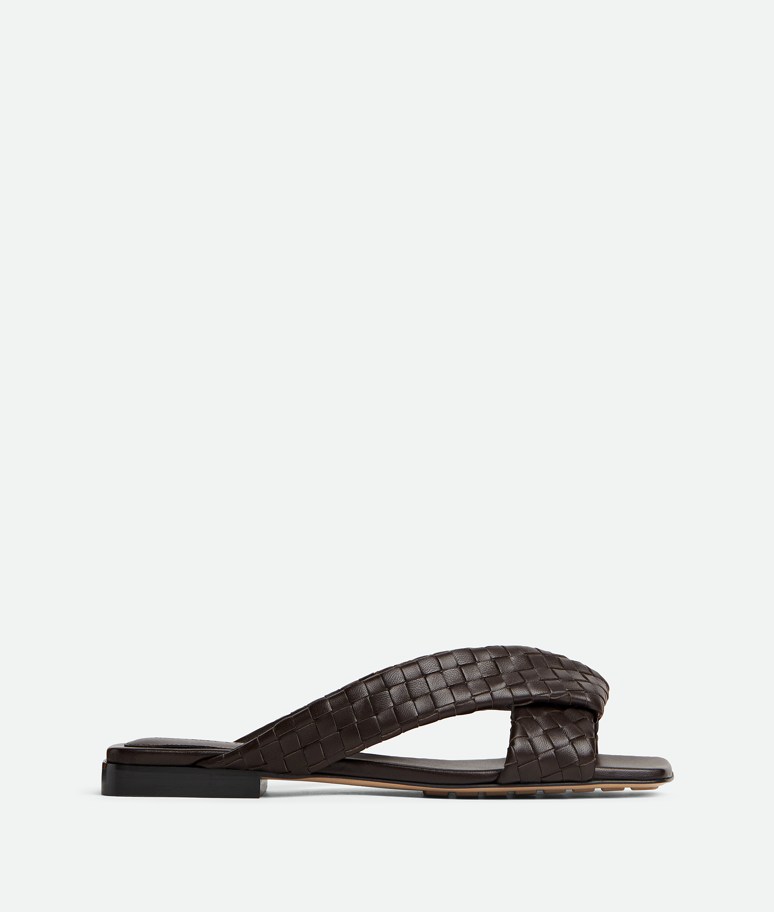 Women's Riva Flat Mule in Fondant