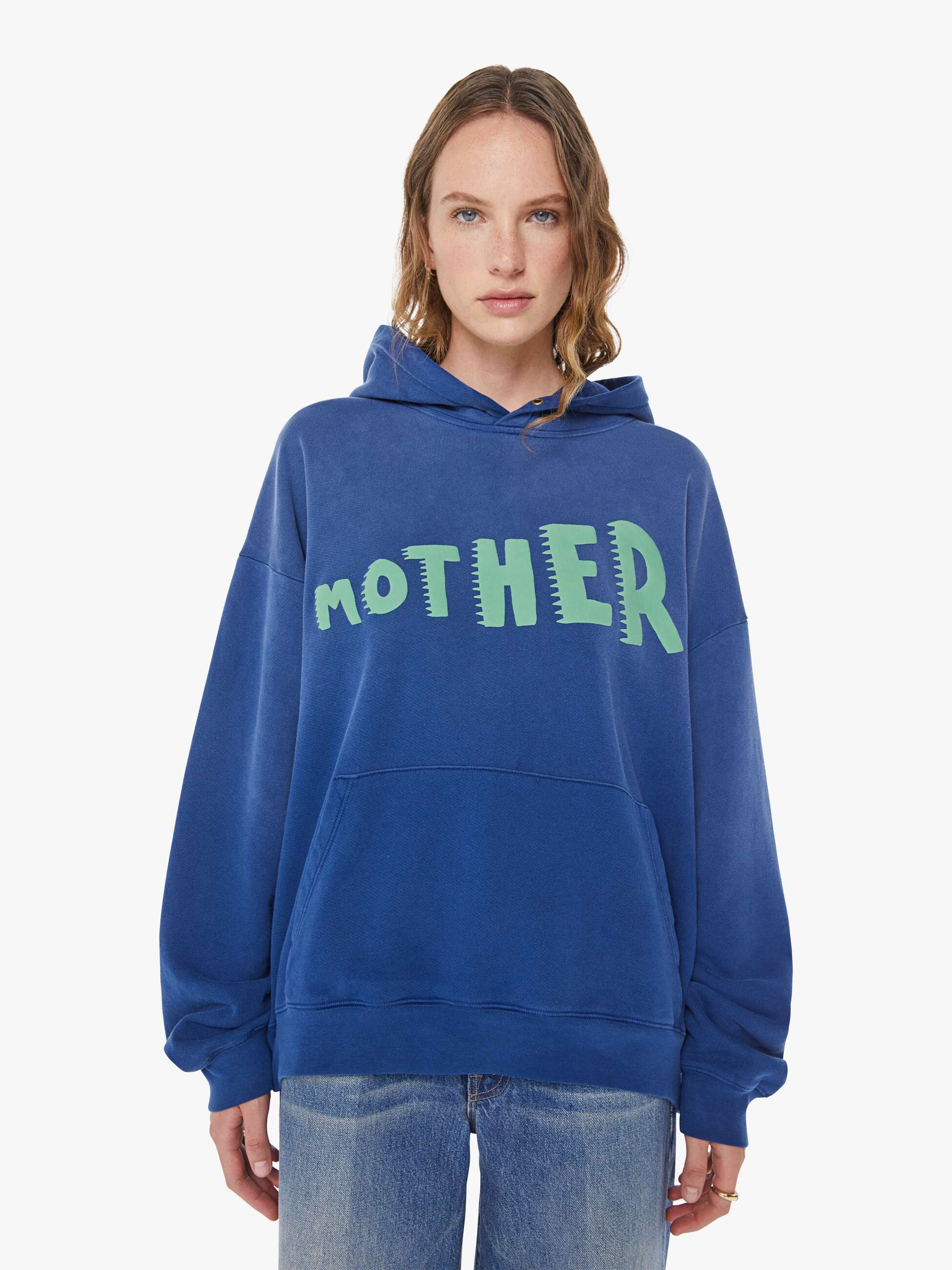 The Oversized Hoodie - Blue Smoke