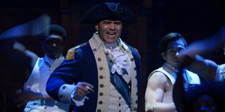 Christopher Jackson as George Washington in Hamilton