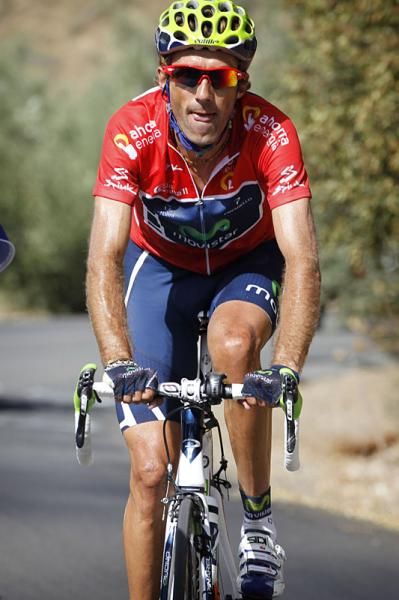 Pablo Lastras Garcia (Movistar Team) was the race leader going into stage 4