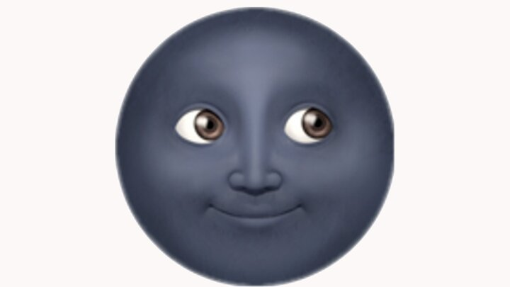 Moon emoji