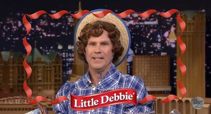 Will Ferrell is Little Debbie.