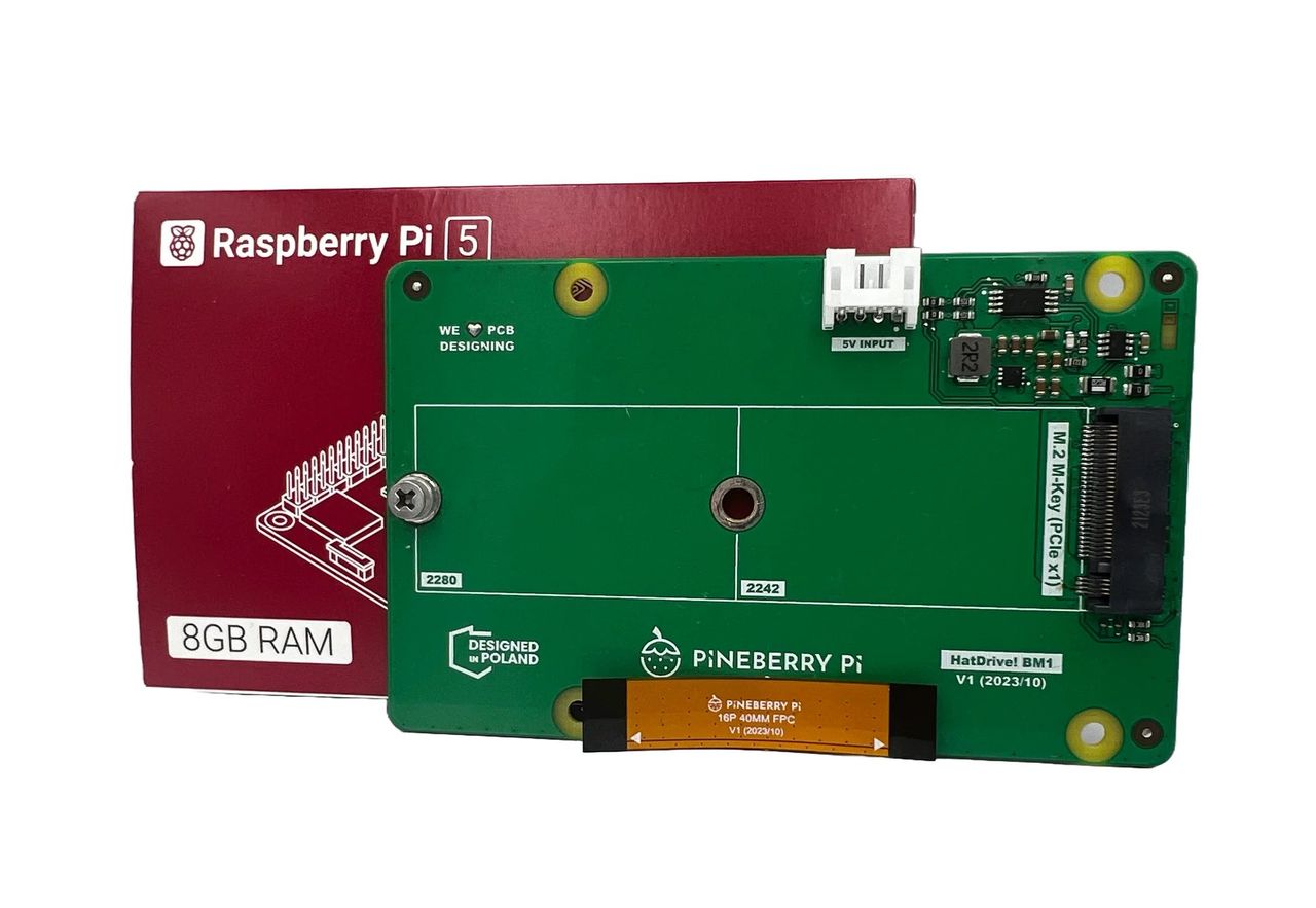 Pineberry Pi HatDrive! Boards
