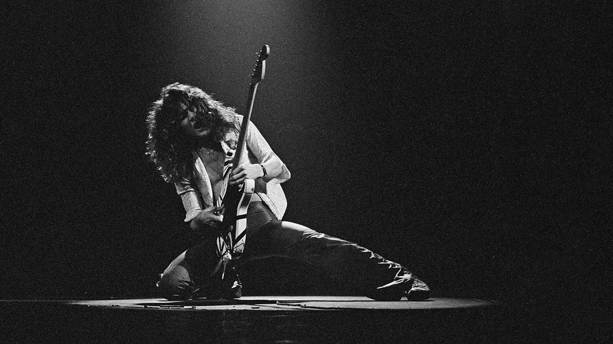 Eddie Van Halen onstage