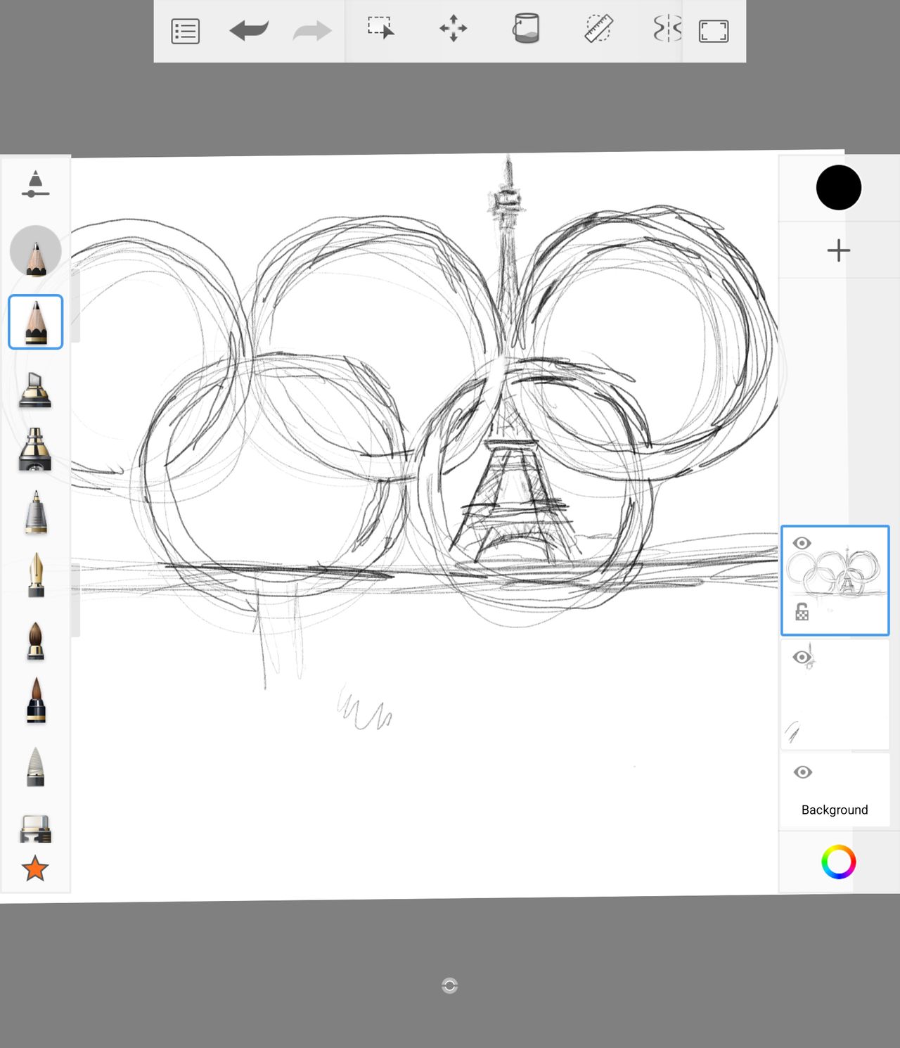 Samsung Galaxy Z Fold 6 Drawing