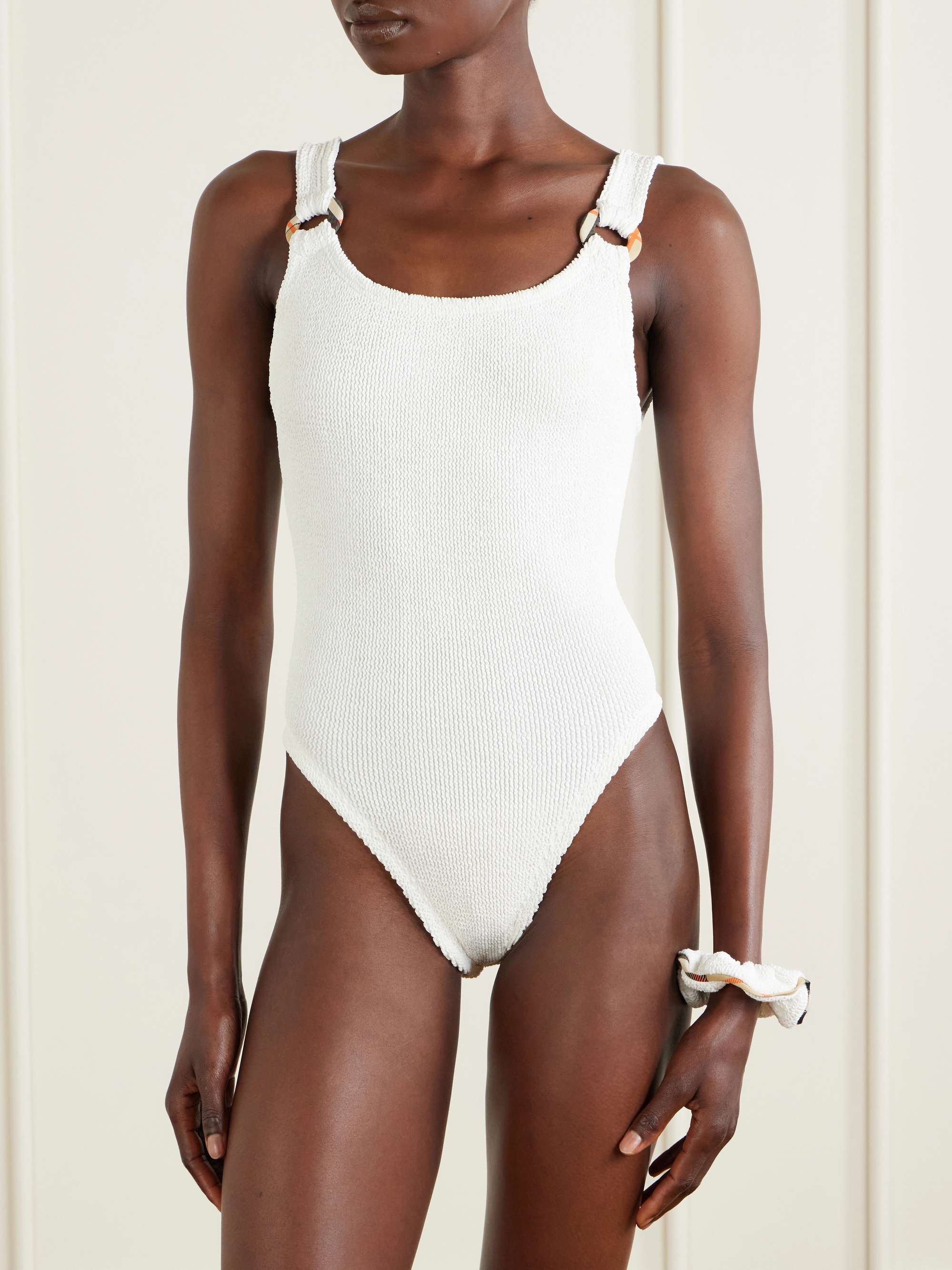 + Hunza G Domino Original Crinkle&amp;trade; Swimsuit