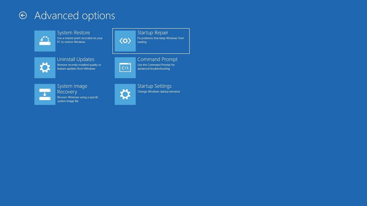 Fader fage Hovedgade mumlende How to use Startup Repair to fix boot problems with Windows 10 | Windows  Central