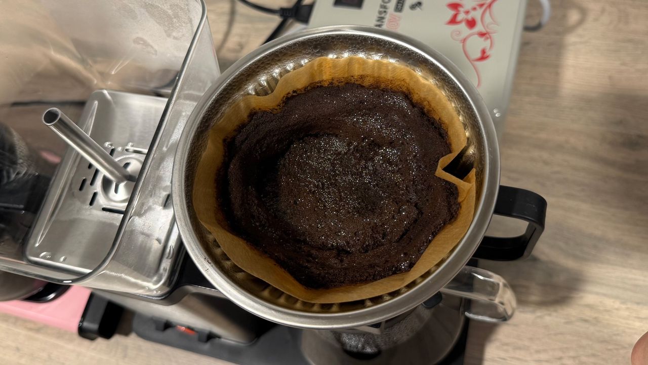 funnelling on drip coffee makers