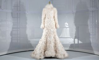 a wedding ensemble from Chanel’s A/W 2005 haute couture collection