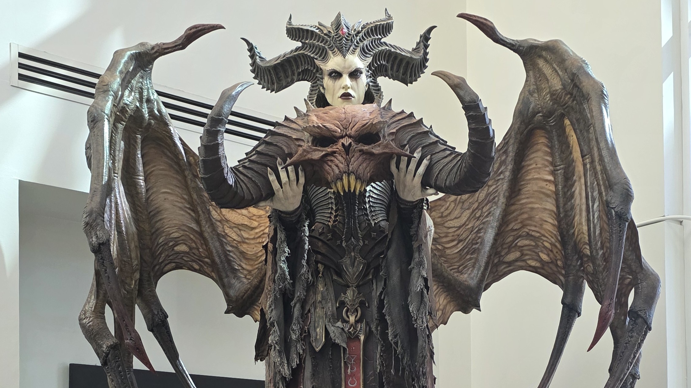 Pictures taken around Blizzard campus of logo and artwork