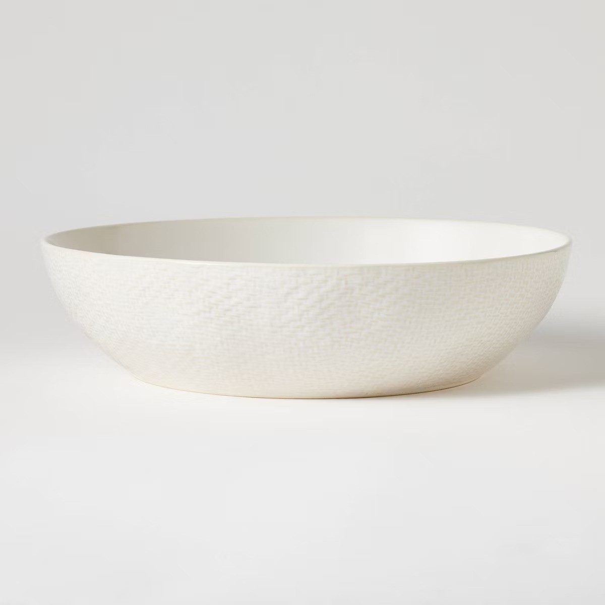 Stoneware Ceramic Round Serving Bowl