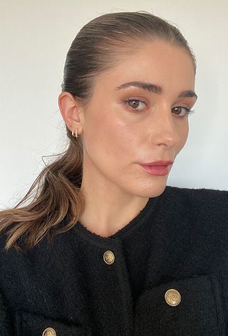 Eleanor wearing Elf Camo CC hydrating foundation