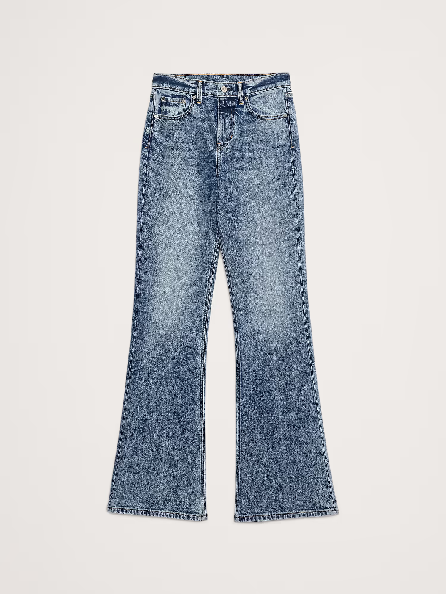 High-Rise Slim Bootcut Jean