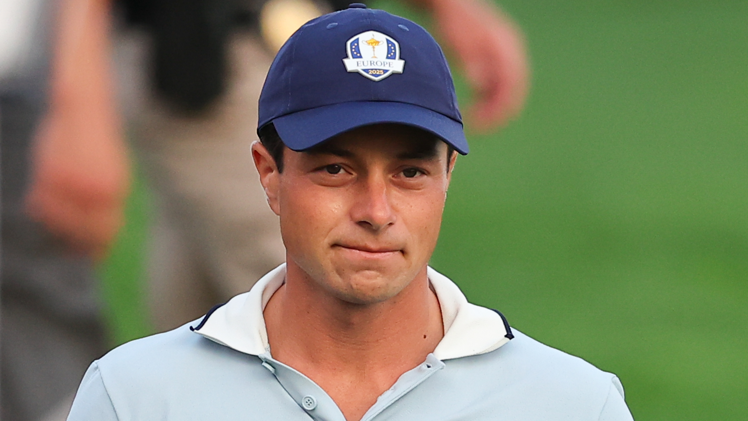 Viktor Hovland at the Ryder Cup