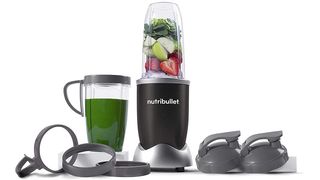 Nutribullet blender and accessories.