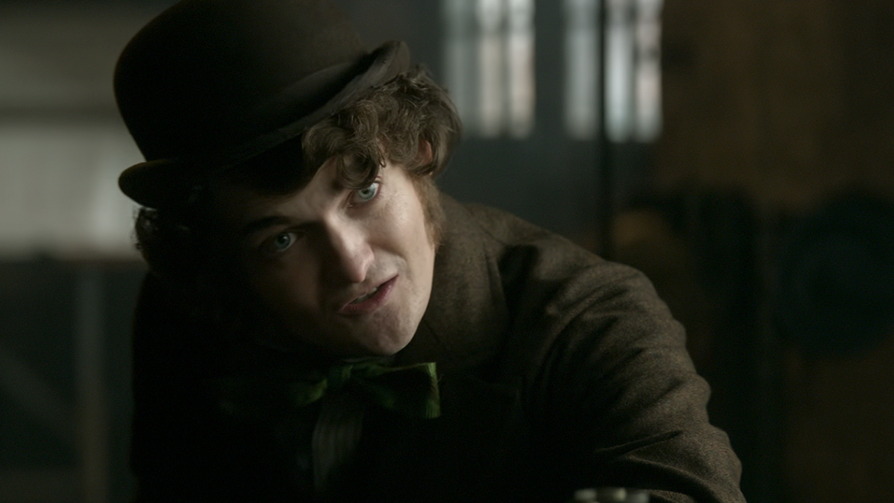 Jack Gleeson in a bowler in House Of Guinness