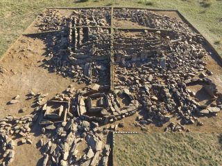 The ruins of a 3,000-year-old mausoleum were discovered in Kazakhstan. The mausoleum’s burial chamber had been robbed.