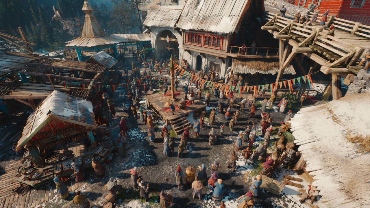 Images from Witcher 4 Unreal Engine 5.6 tech demo
