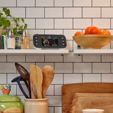 smart meter on kitchen shelf