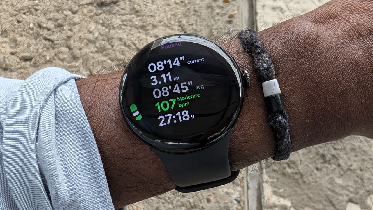 Google Pixel Watch 5 GPS test