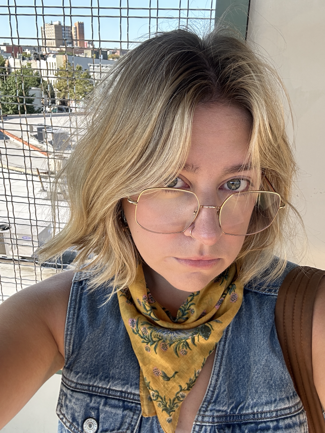 Rachel, a Marie Claire tester after testing Amika Flash Instant Shine Hair Gloss Mask