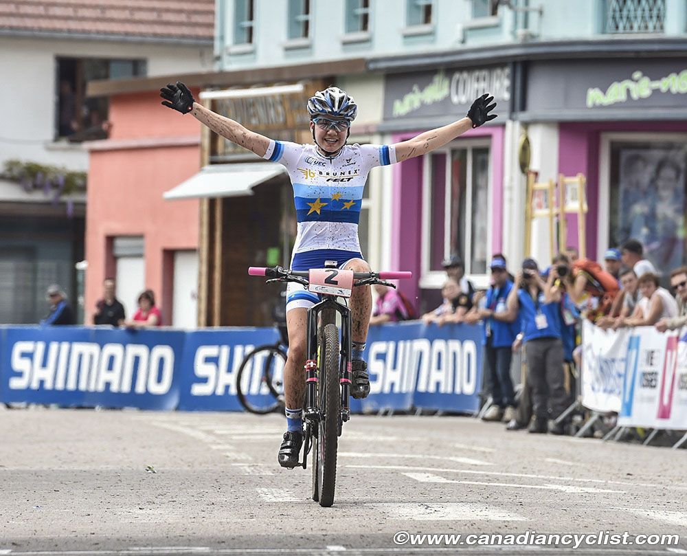 Sina Frei (JB Brunex Felt Team) wins