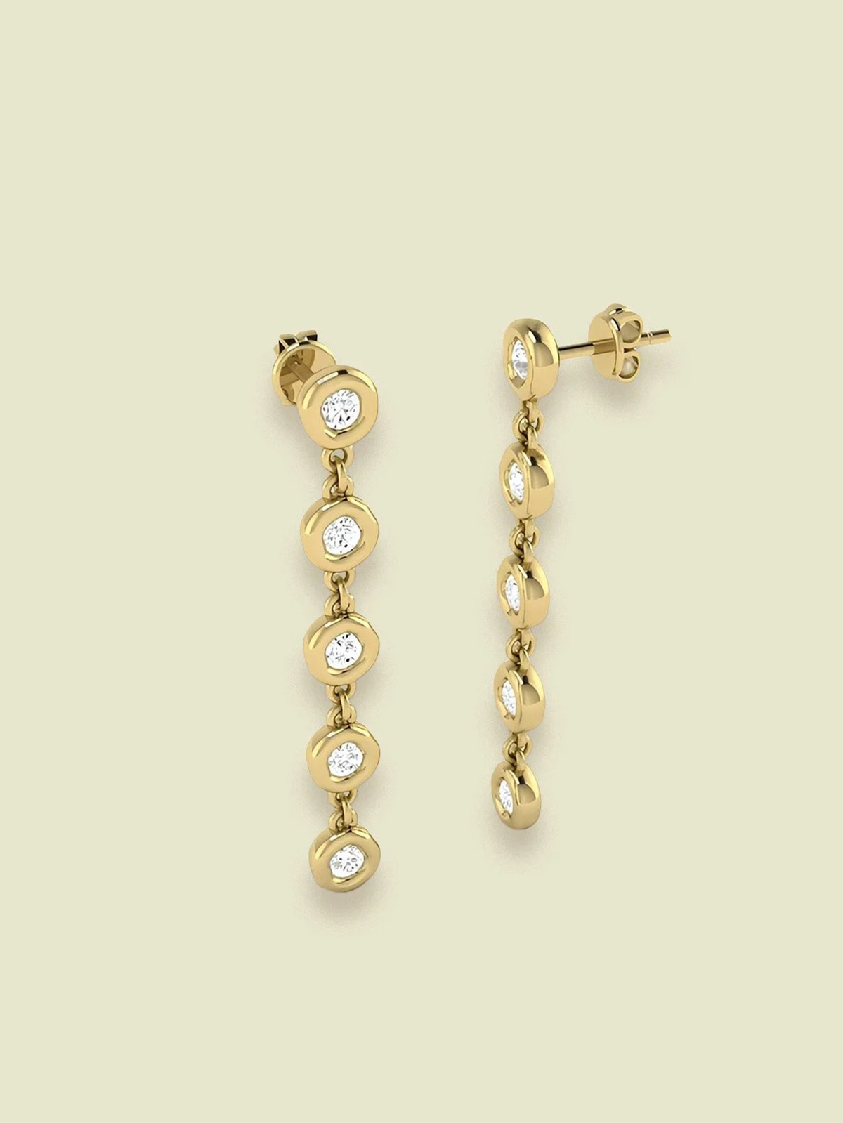 Chelsea Chain Earring - Mossighi