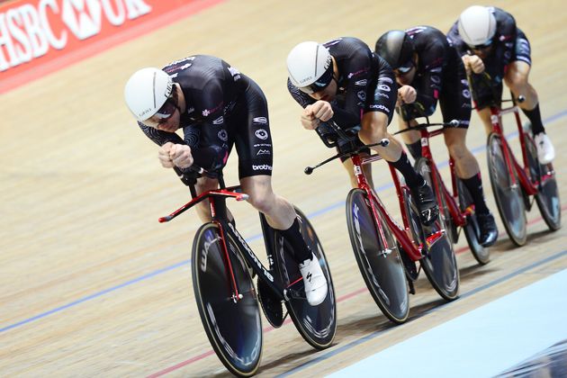 Watch: Drama in national team pursuit final as Team KGF suffer ...