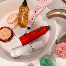 Laura Pearson's Sunday reset beauty routine products