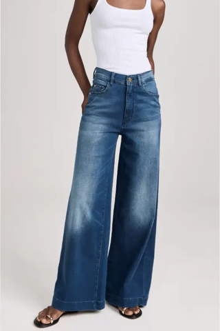 DL1961 Hepburn Wide Leg Jeans