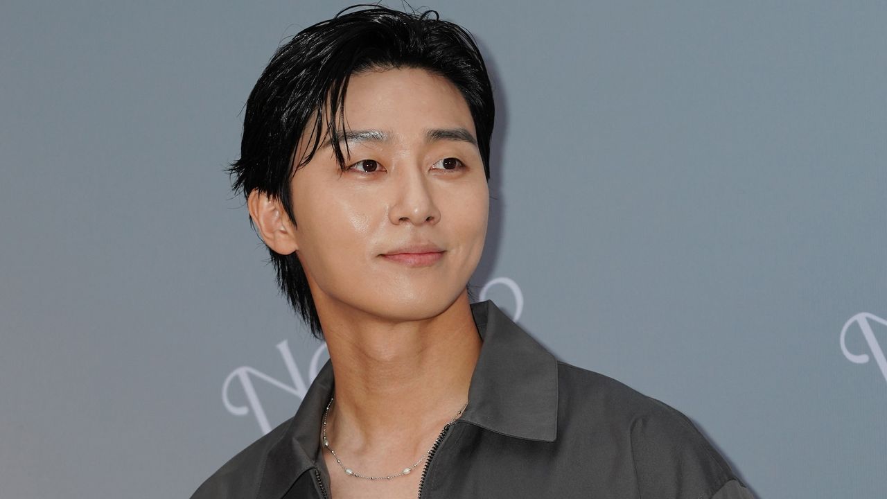 South Korean actor Park Seo-joon attends the photo call for &quot;NOICE&quot; pop-up store opening event at D flat seongsu on September 14, 2023 in Seoul, South Korea