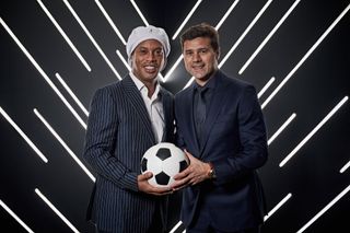 Mauricio Pochettino and Ronaldinho