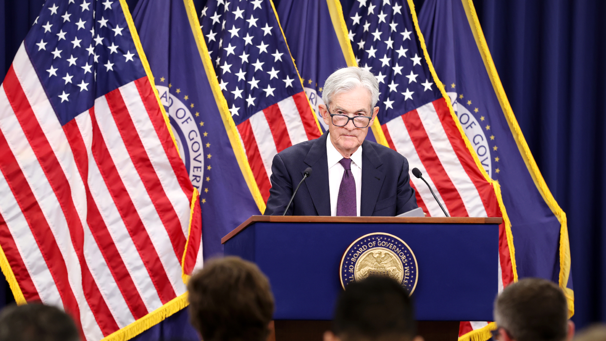 Federal Reserve Chair Jerome Powell holds final press conference