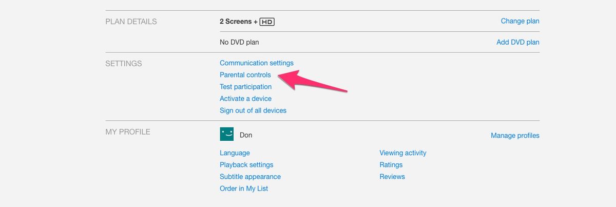 How to set netflix parental controls How to set netflix parental controls