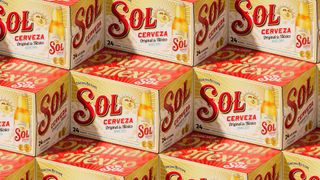 Sol beer branding