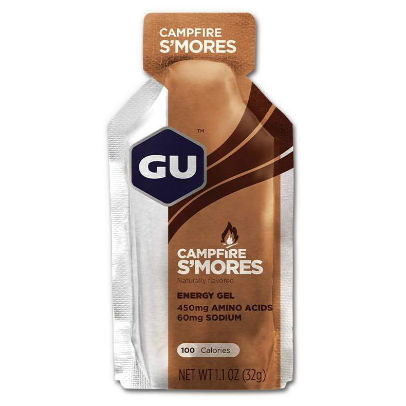Gu Energy gel Campfire S'Mores flavour