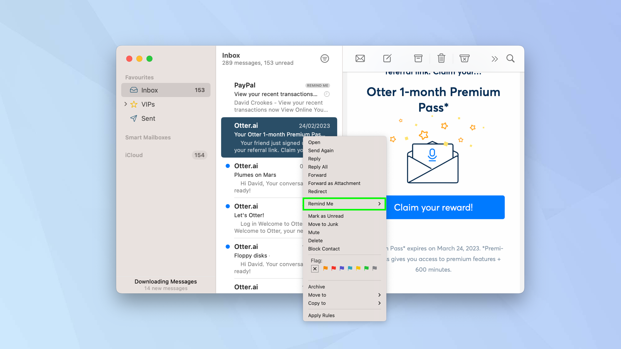 Cómo configurar recordatorios por correo electrónico en iPhone / iPad y macOS 