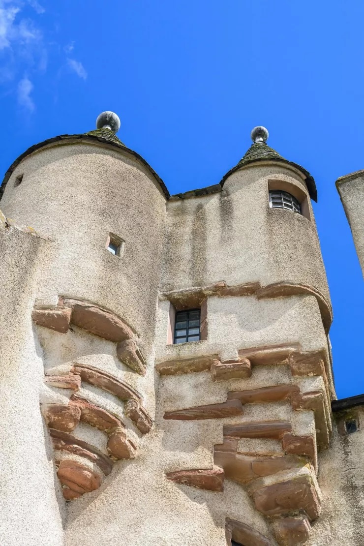 Towers at the castle