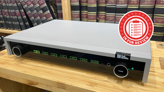 Fell Audio Fell Amp with In For Review logo overlaid