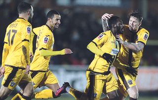Lincoln taking on Burnley on Saturday is a fantastic tie, but mid-table in the Vanarama League Sutton United taking on the mighty Arsenal (k-o 7.55pm) is proper ‘magic of the Cup’ stuff.