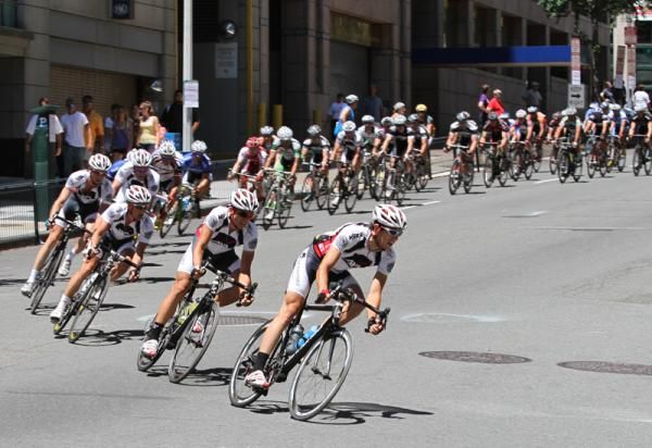 AXA Equitable takes control of the field to protect their overall leader's jersey.