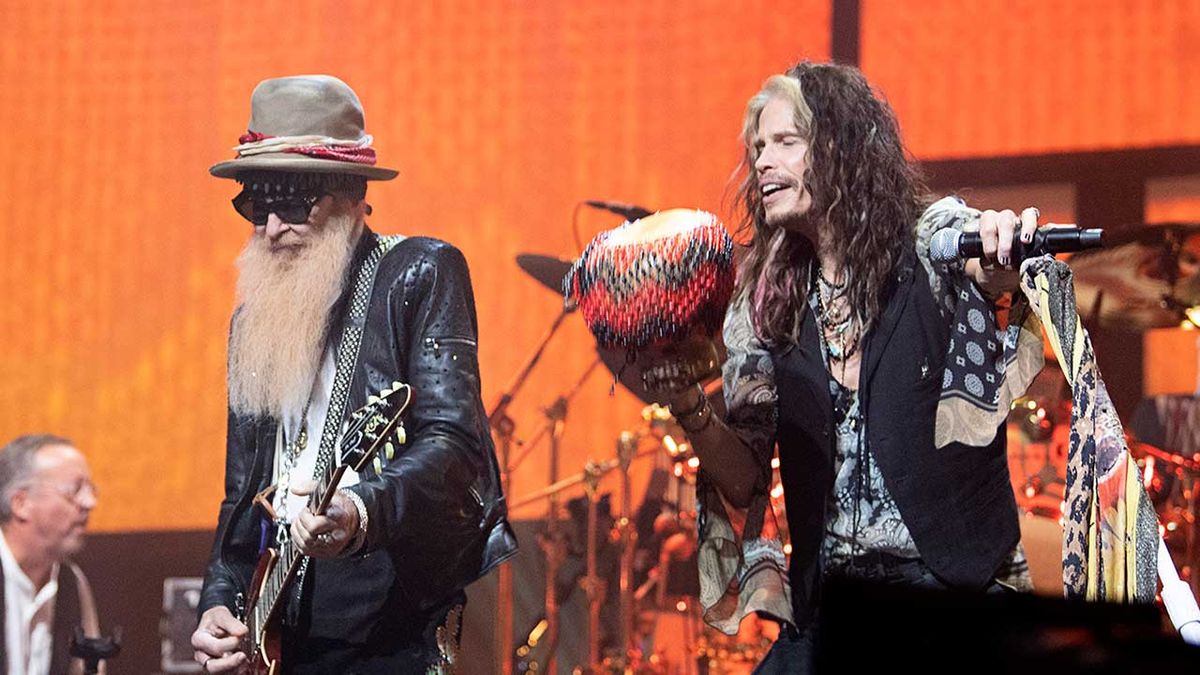 Billy Gibbons and Steven Tyler