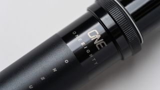 Close up on the 180mm OneUp V3 dropper post