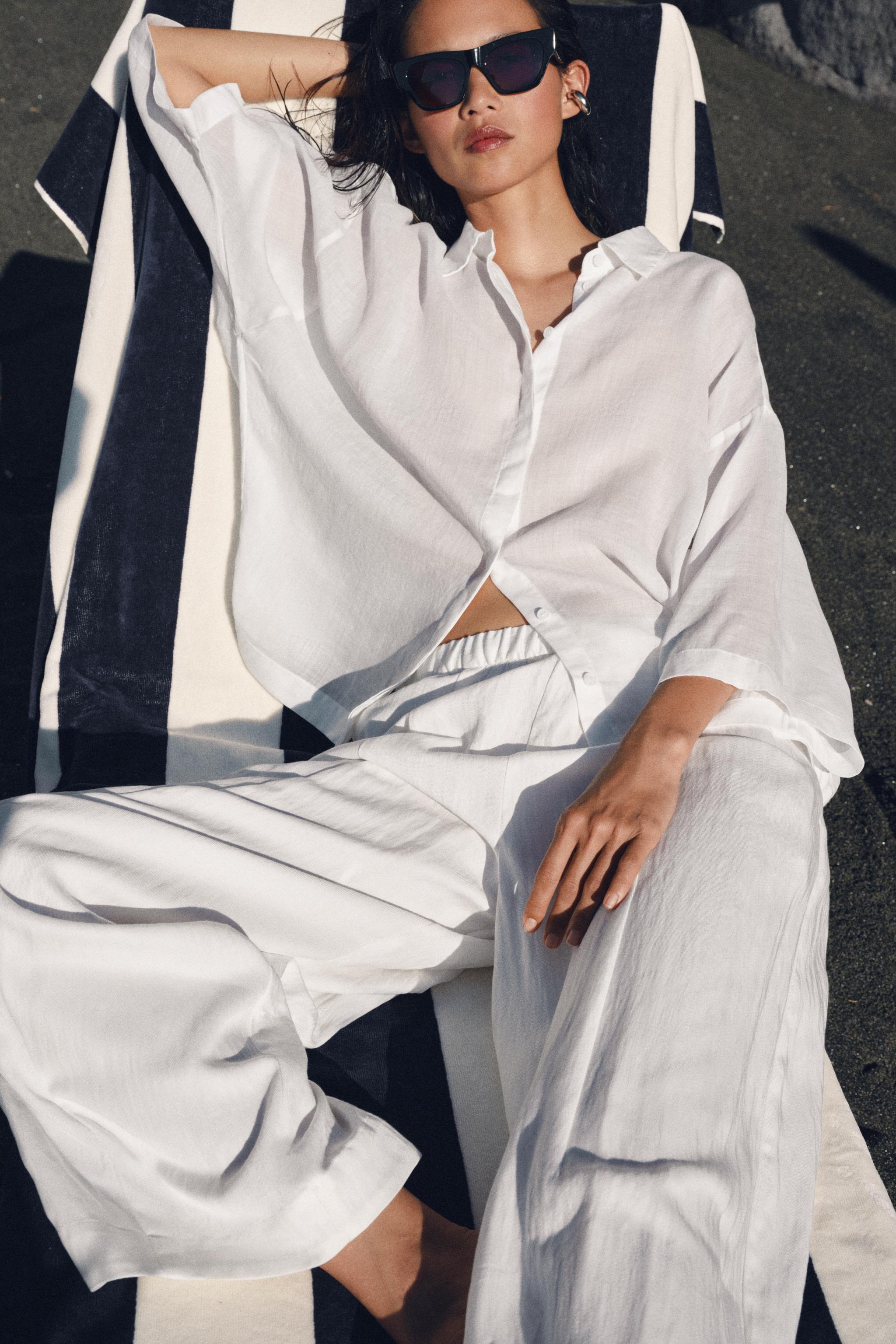 Zw Collection Barrel Trouser