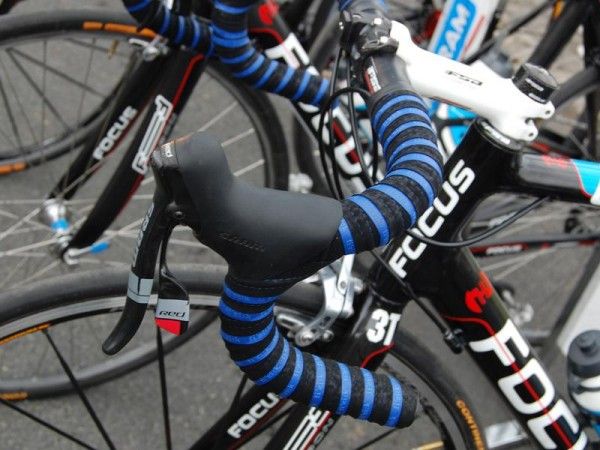 fi'zi:k's new dual:tape already includes a layer of padding down its center but a little bit extra beneath is a good way to go at Paris-Roubaix.