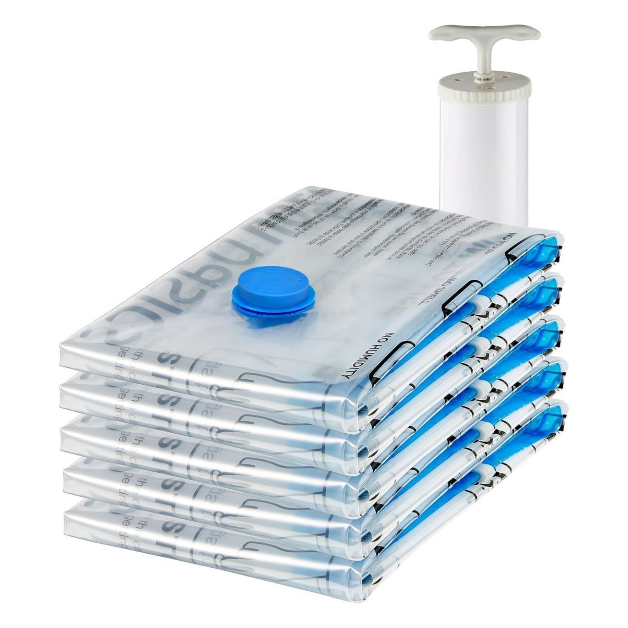 Amazon Basics Vacuum Compression Zipper Storage Bags (5 Pack)