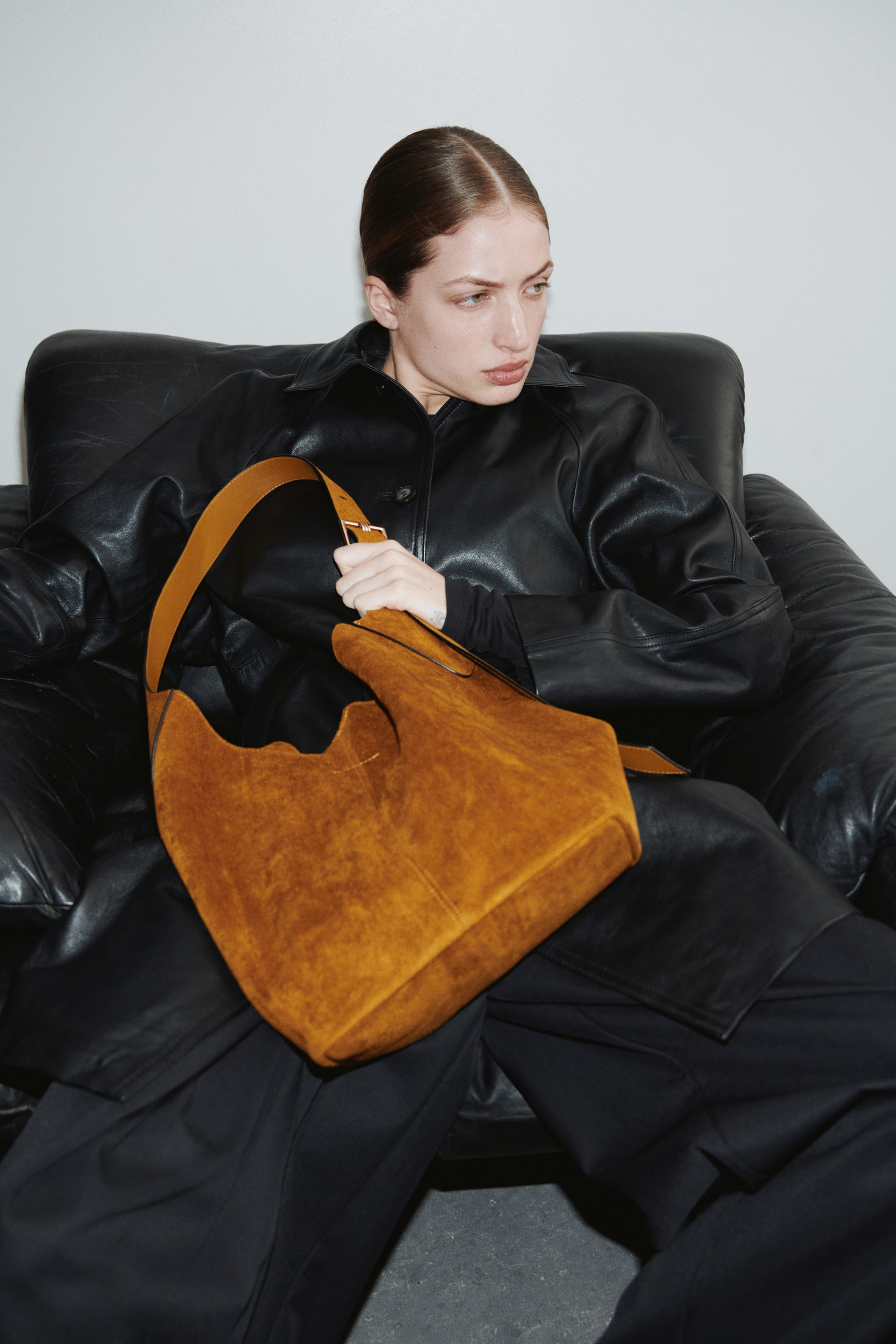 Shoulder Bag - Brown