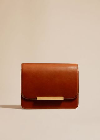 The Bridget Crossbody Bag in Cognac Leather